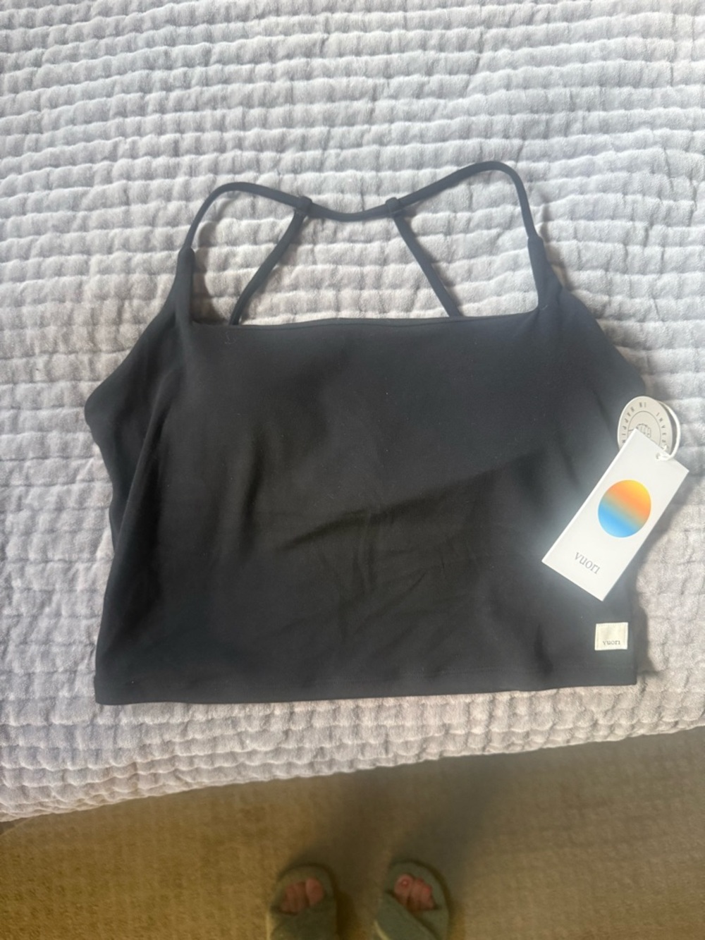 New with Tags! All The Feels Strappy Back Tank